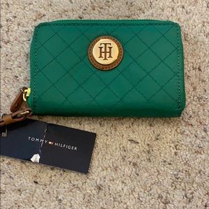 Tommy Hilfiger green wallet